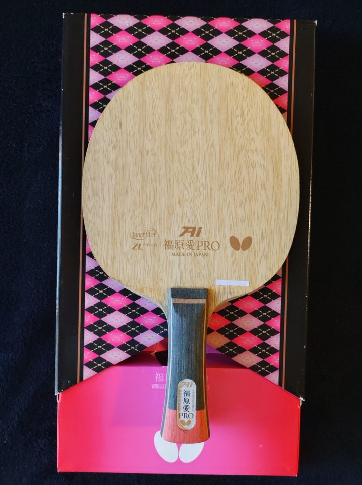 BUTTERFLY - 福原愛ZLF ST FS/FT Butterfly Ai Fukuhara Pro ZLF | TableTennisDaily
